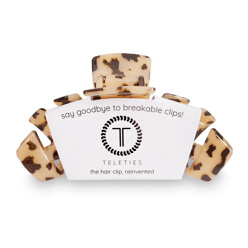 Classic Blonde Tortoise Clip - Large