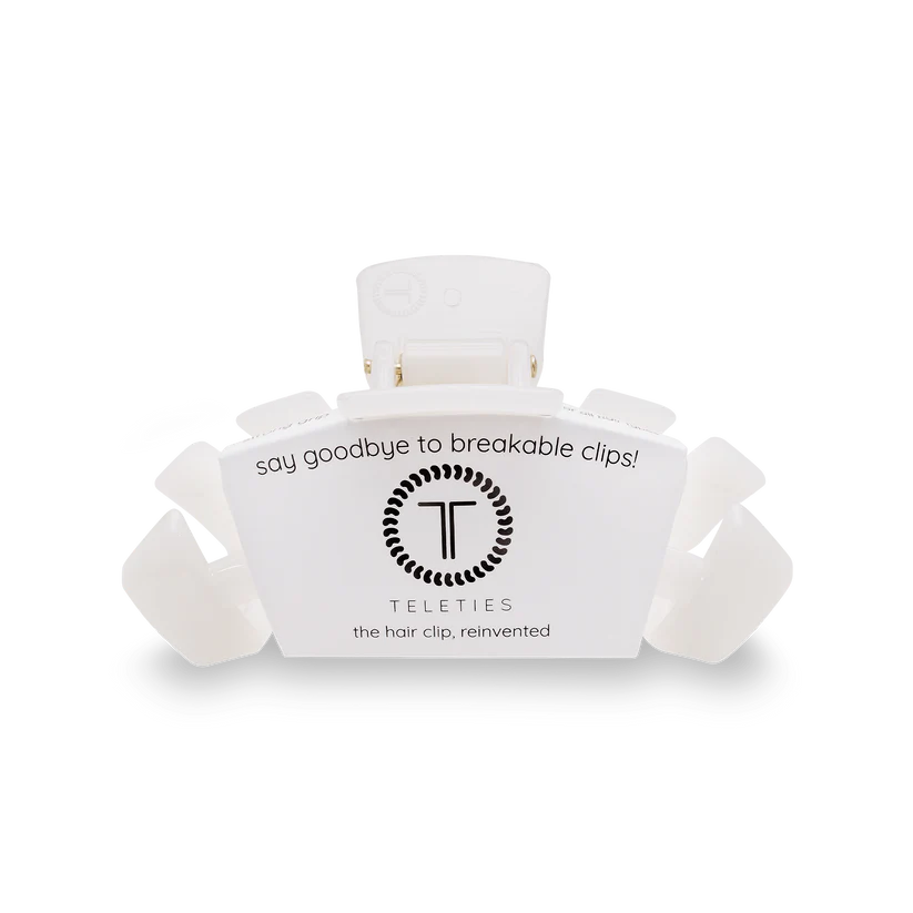 Classic Coconut White Clip - Small