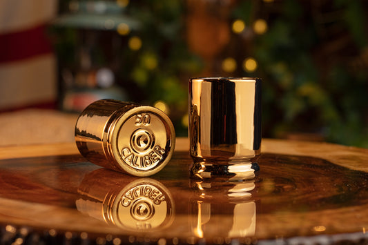 50 Caliber Shot Glasses
