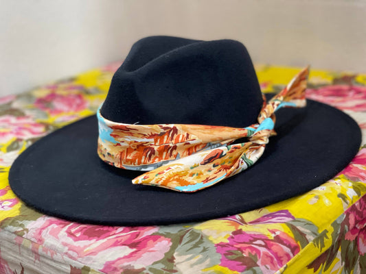 Sweet Printed Hat Band