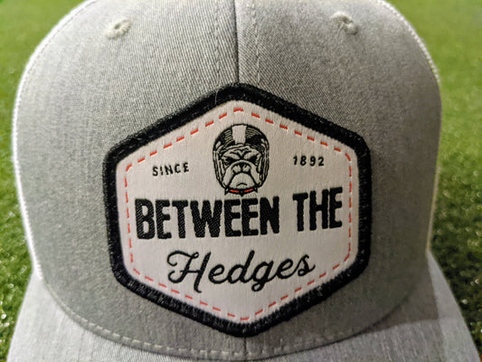 Grey & White "Between The Hedges" Trucker Hat
