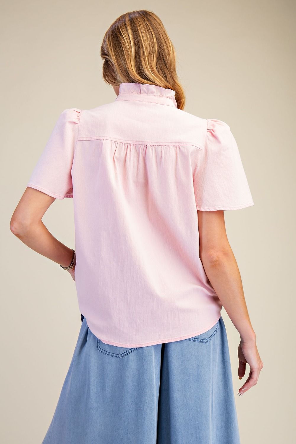 Cotton Candy Pink Blouse