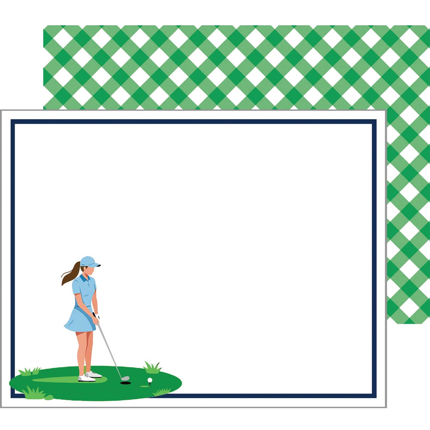 You Golf Girl Notecards