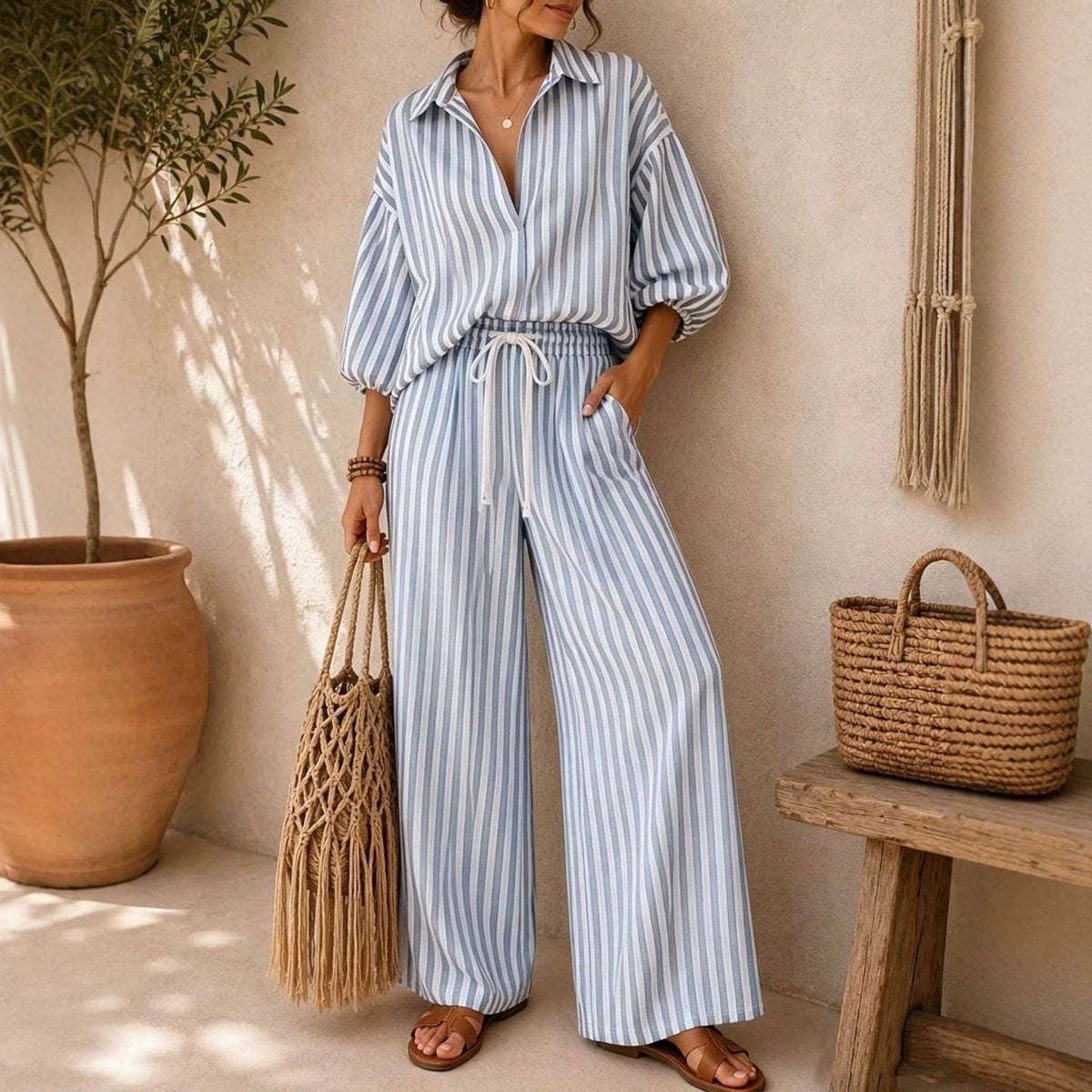 Sarah's Striped Set-LB