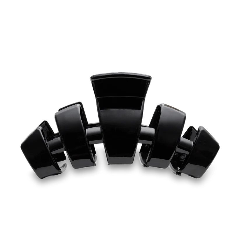 Classic Jet Black Claw Clip - Large