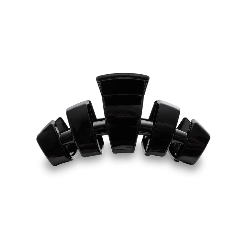 Classic Jet Black Claw Clip - Medium