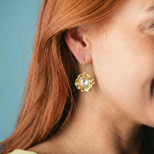 Artisan Flower Earring