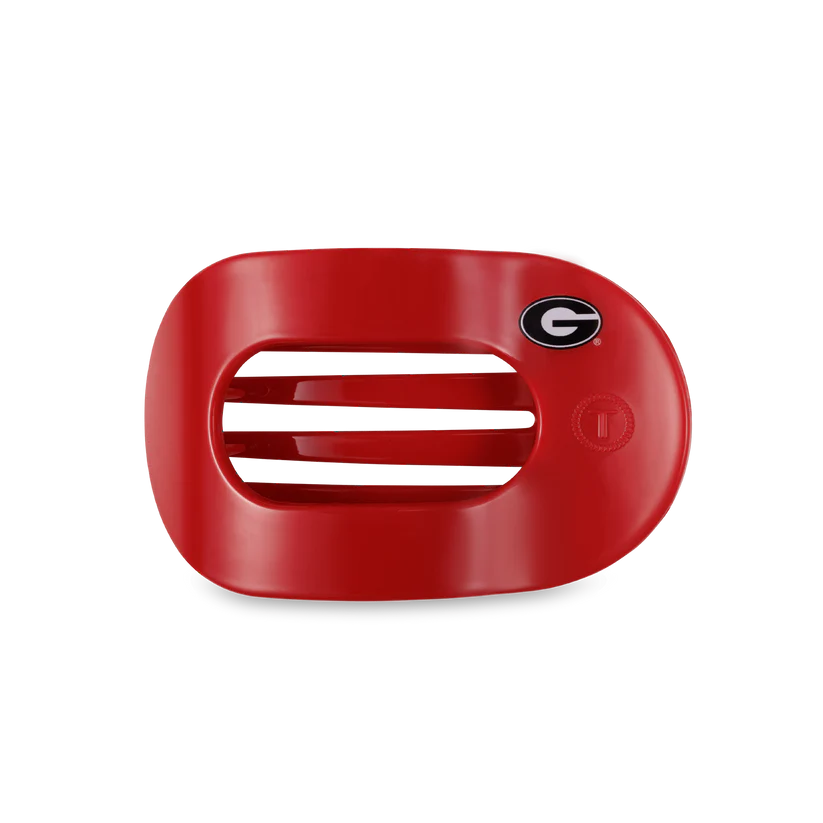 Flat University of Georgia Round Clip - Medium