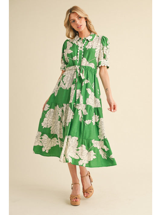 Rayna's Tiered Ric Dress