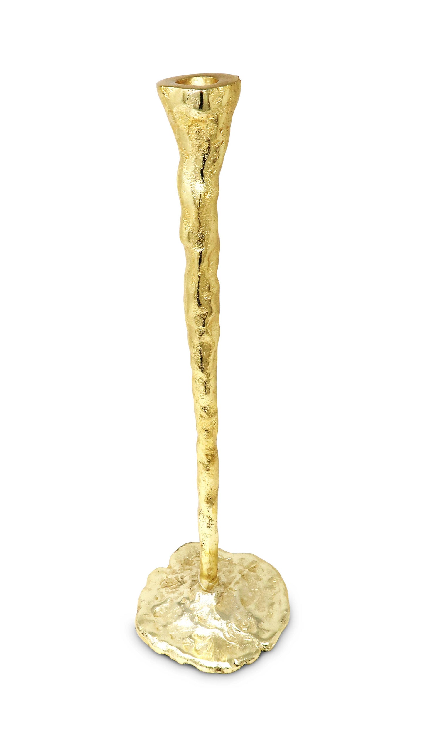 Gold Natural Taper Candle Holder