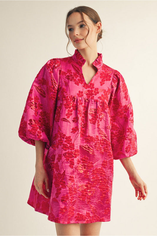 Cadence's Jacquard Dress