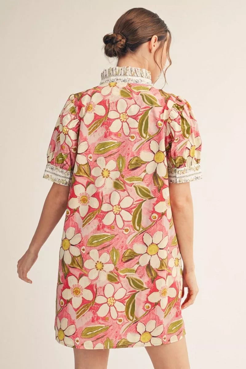 Adriana's Floral Dress