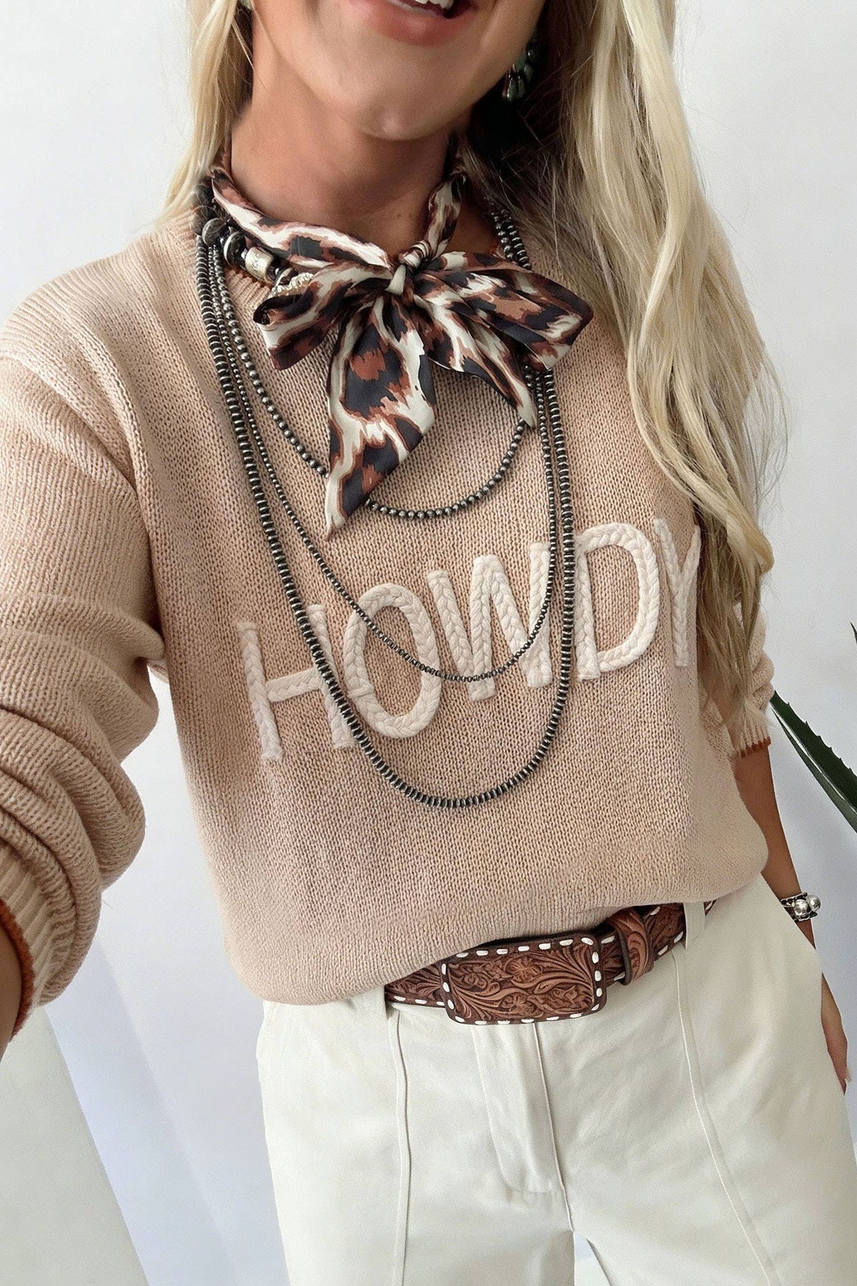 Howdy Sweater