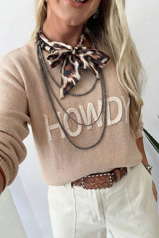 Howdy Sweater