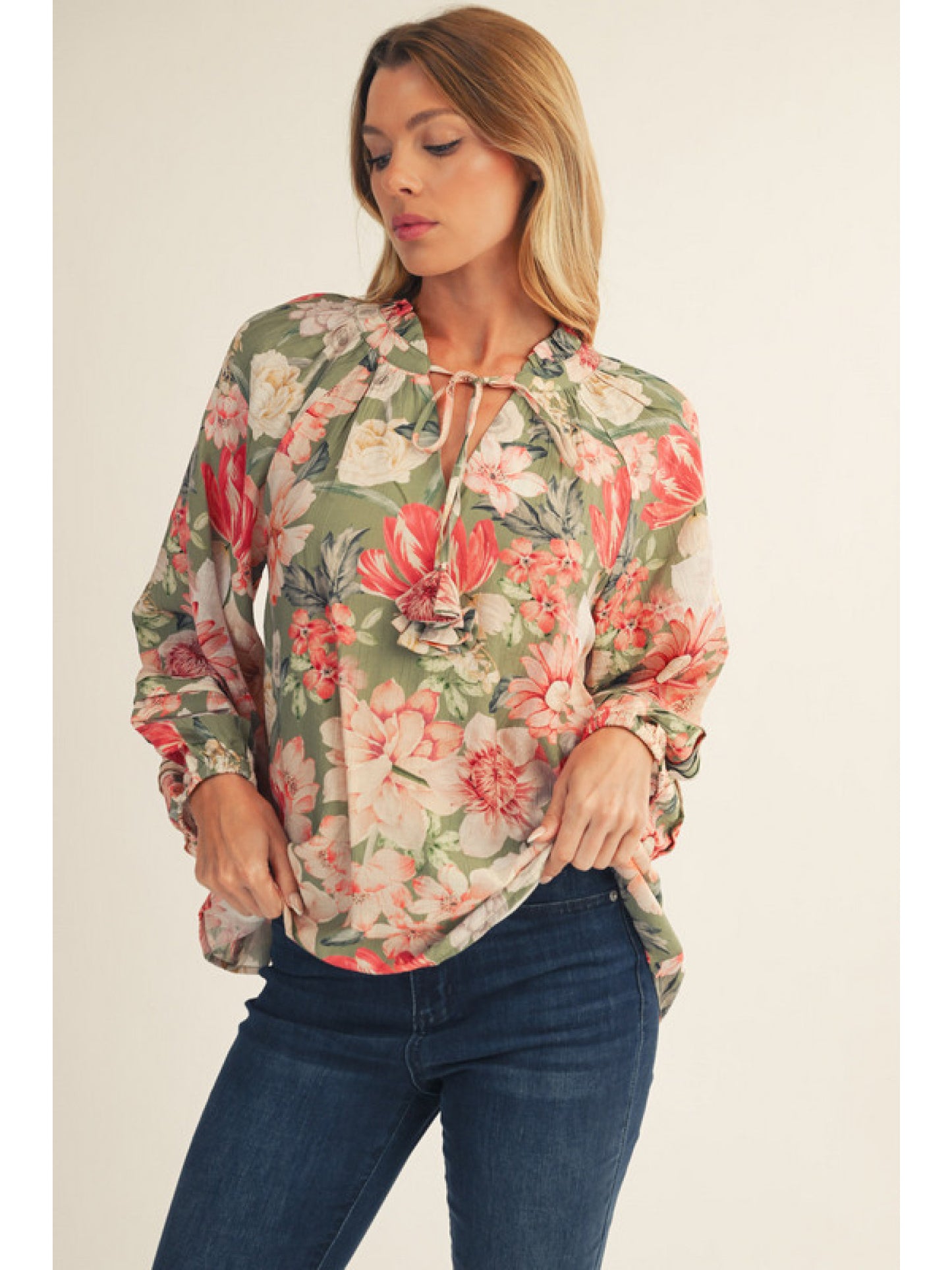 Annie's Botanical Blouse