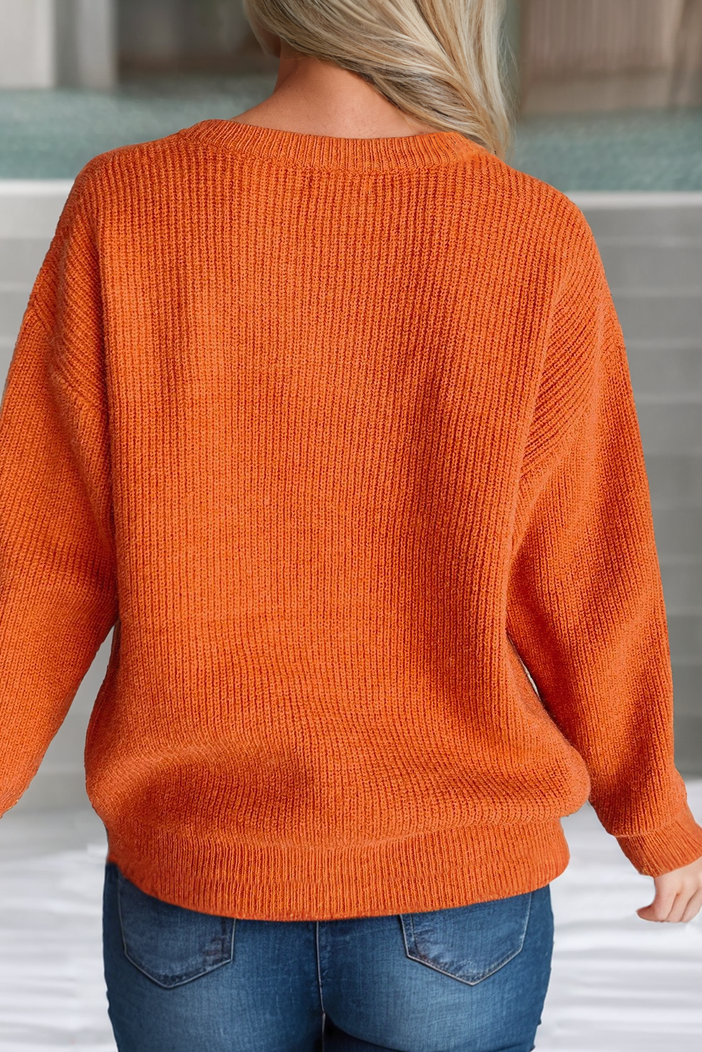 Hello Pumpkin Graphic Sweater