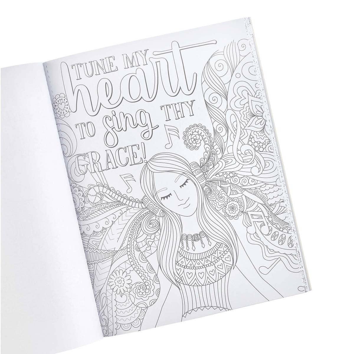 Where Love Blooms Coloring Book for Adults