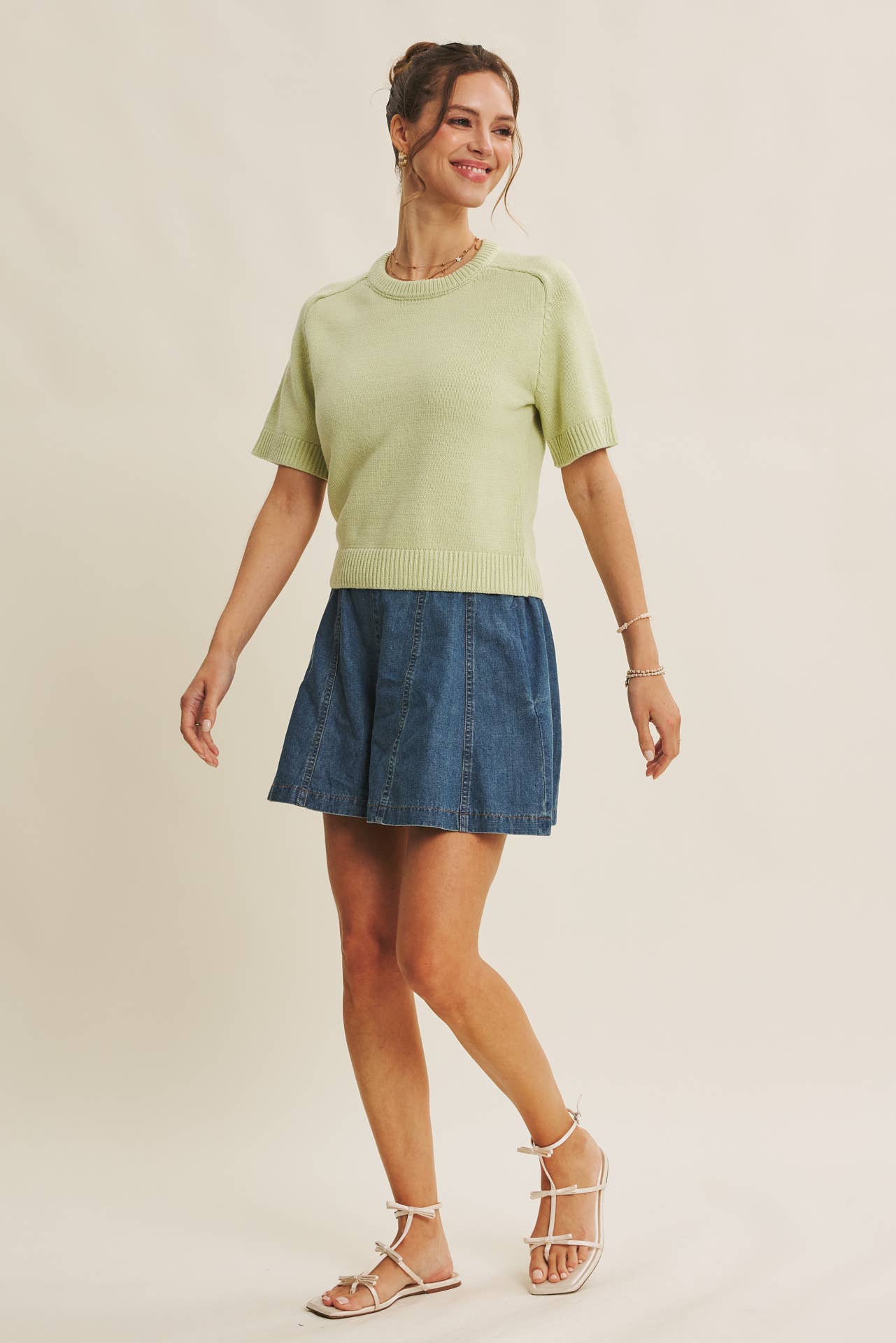 Soft Tea Leaf Top