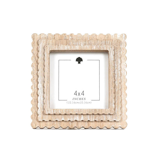 Scallop 4X4 Wood Frame