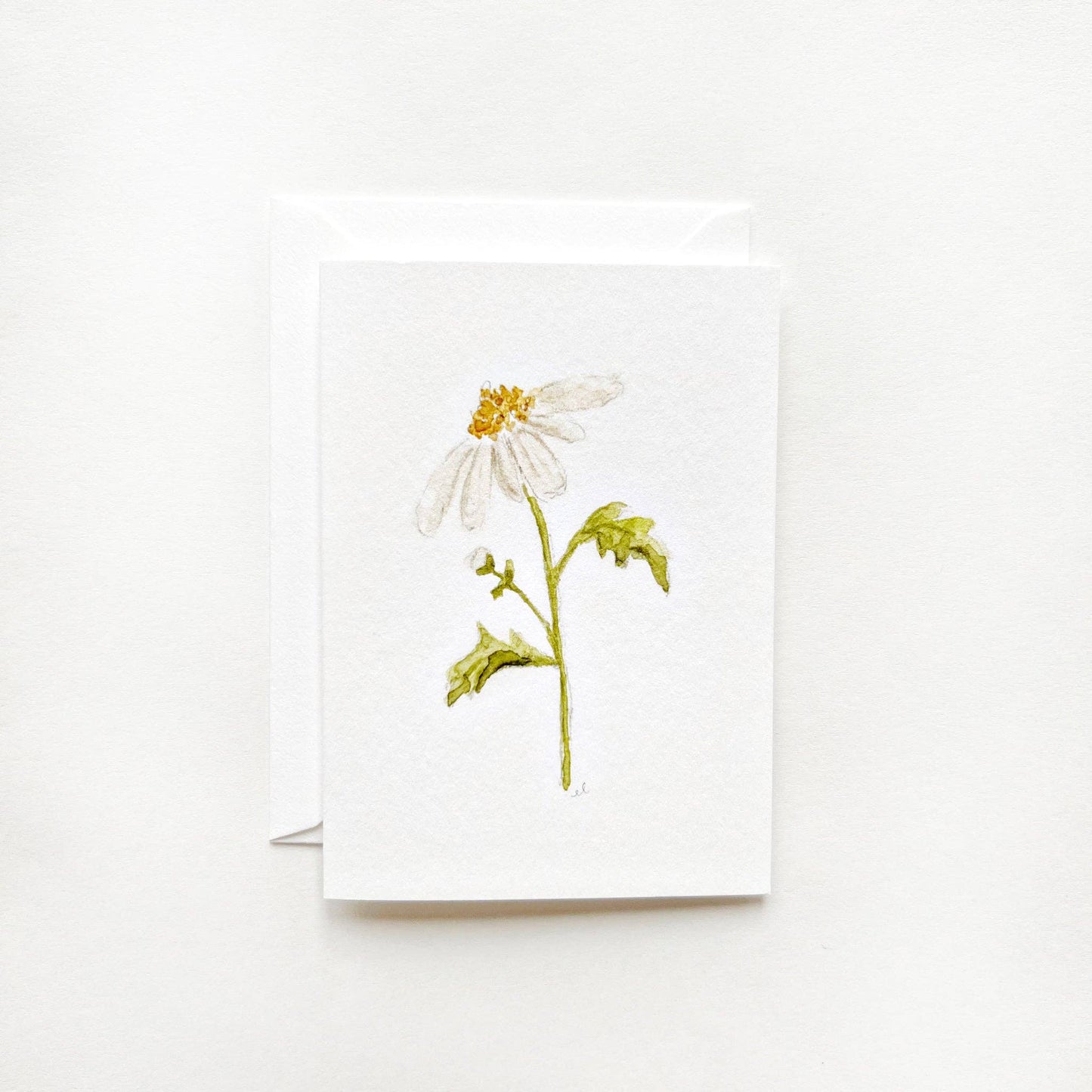 Daisy mini notecard