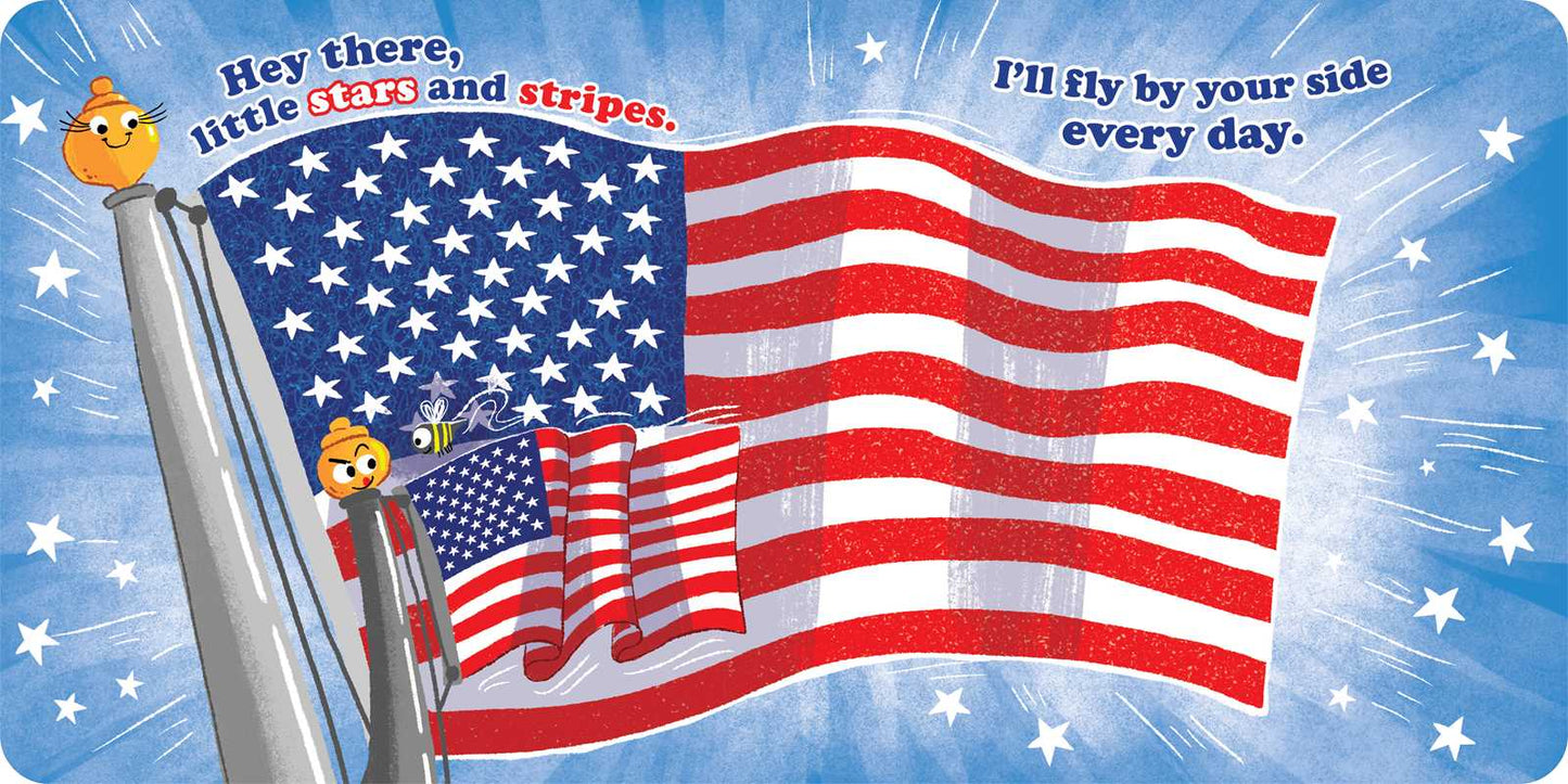 Red, White, and Blue, I Love You Book by Jeffrey Burton