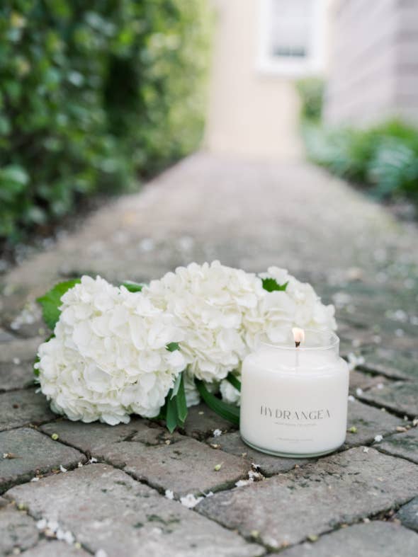 Hydrangea Soy Candle | Front Porch Collection