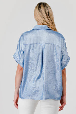 Sonya Shimmer Top