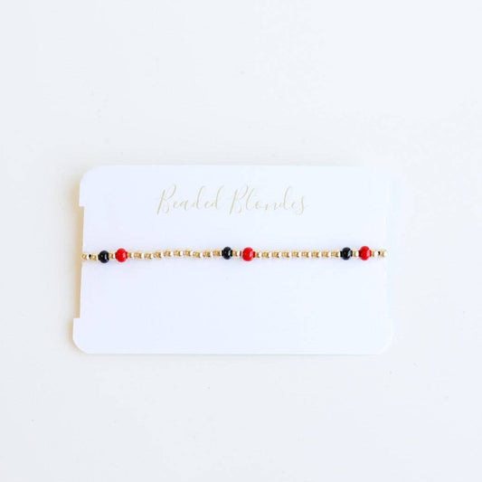 Red & Black Poppi Bracelet