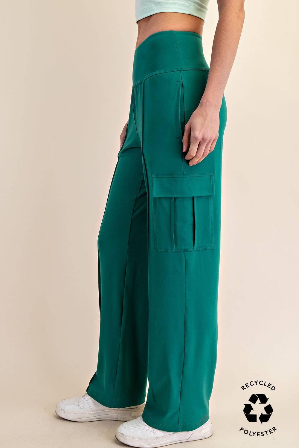 Kelly Green Cargo Pants