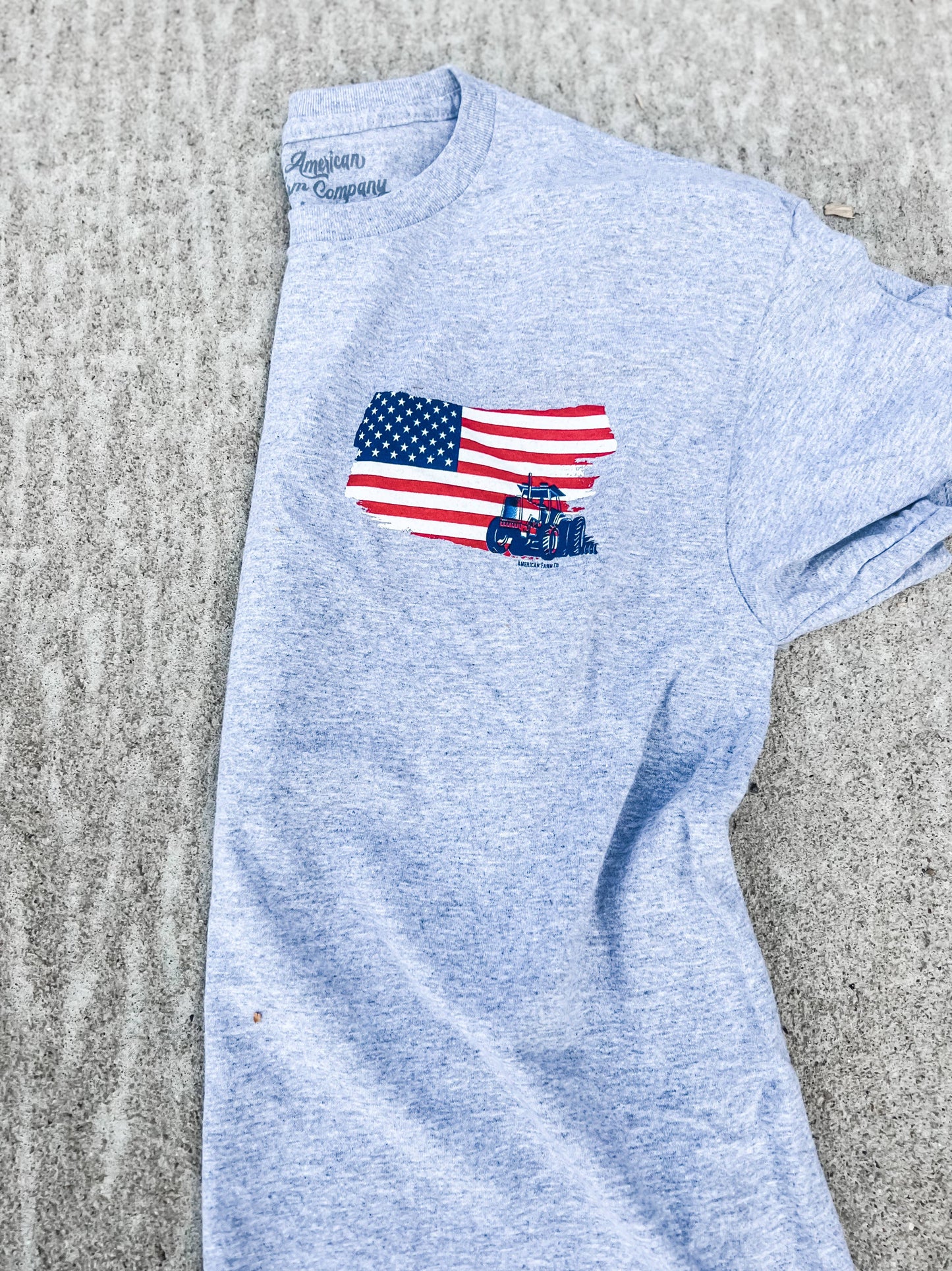 Patriotic 'American Farmer' Graphic Tee