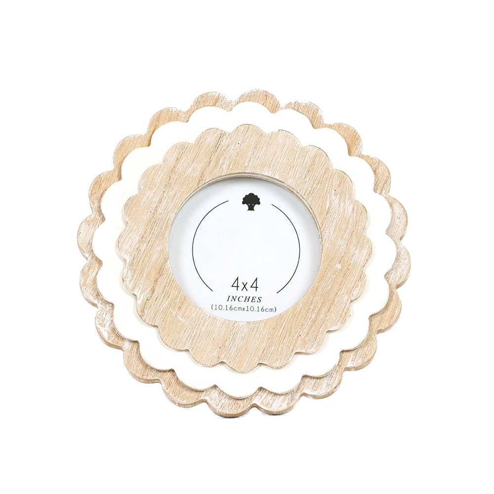 Neutral 4X4 Round Frame – Lo & Gussie's