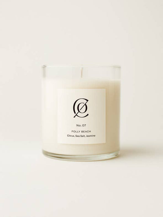 No. 07 Folly Beach Soy Candle