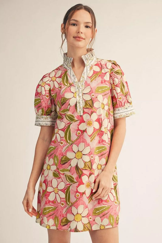 Adriana's Floral Dress