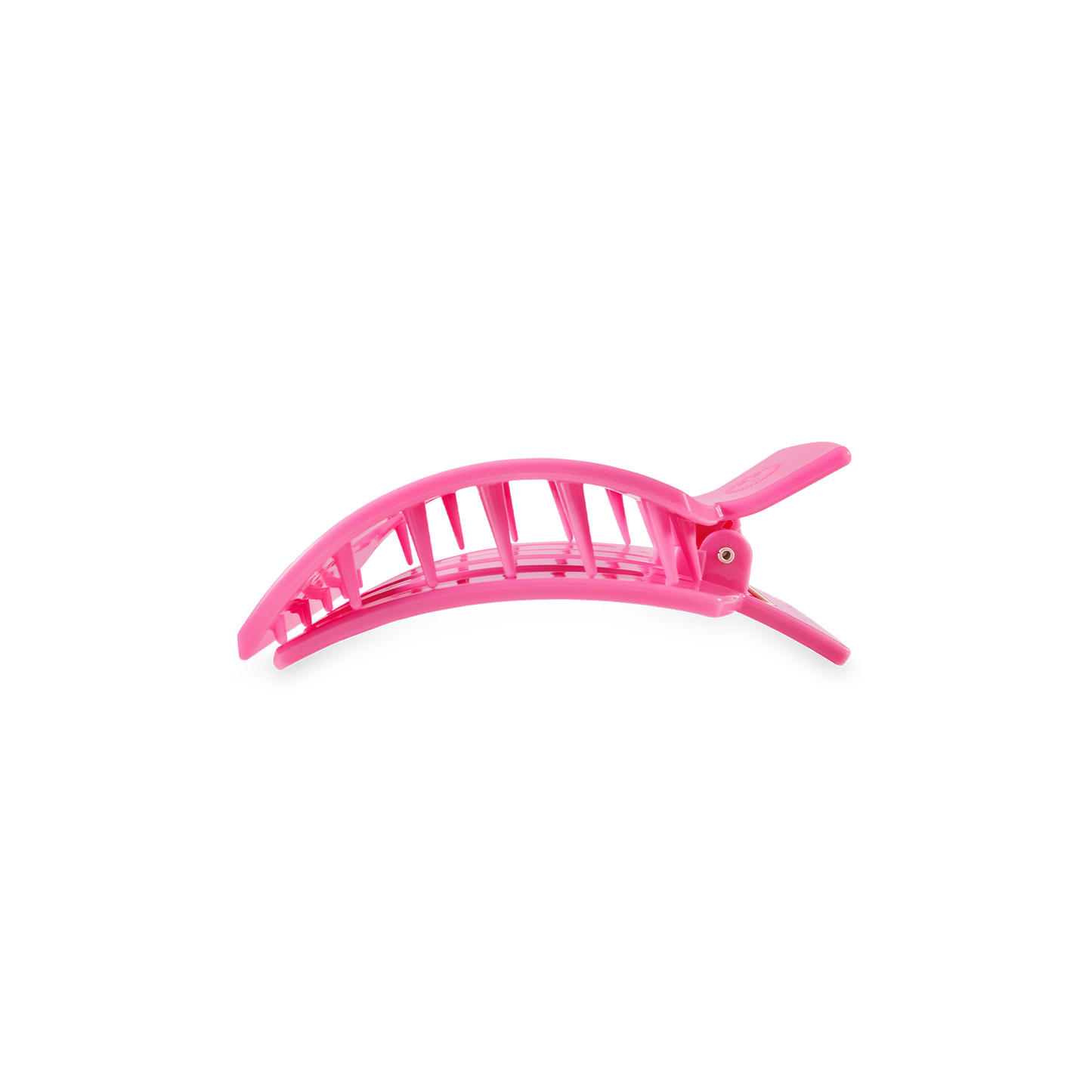 Paradise Pink Small Flat Square Hair Clip