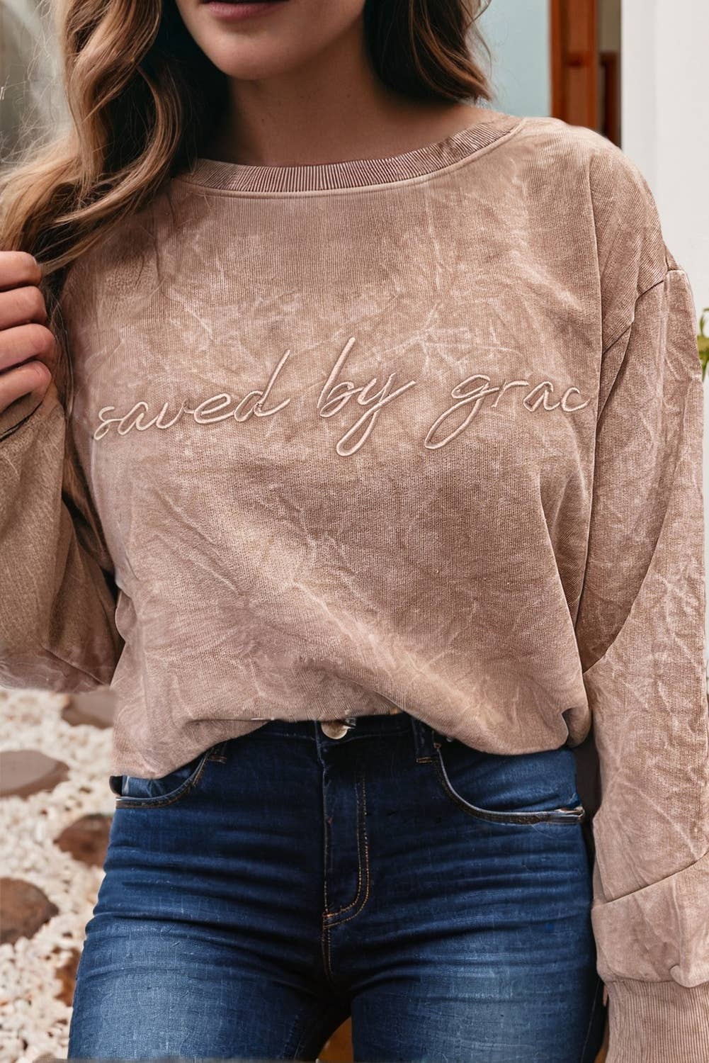 Saved by Grace Sweatshirt
