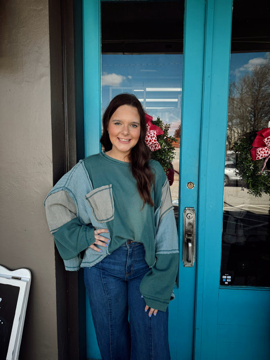 Tara's Teal Top