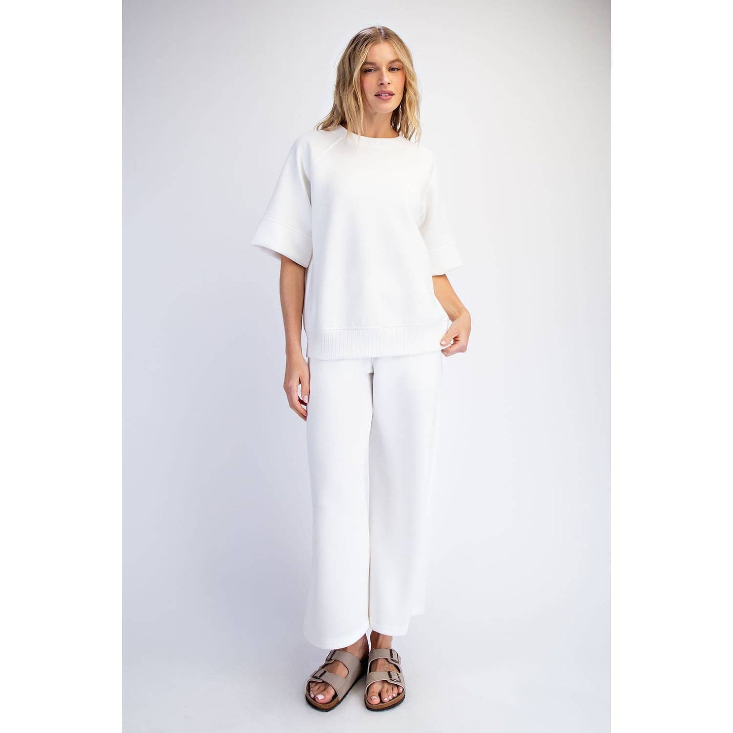 Modal Ribbed Neck Top