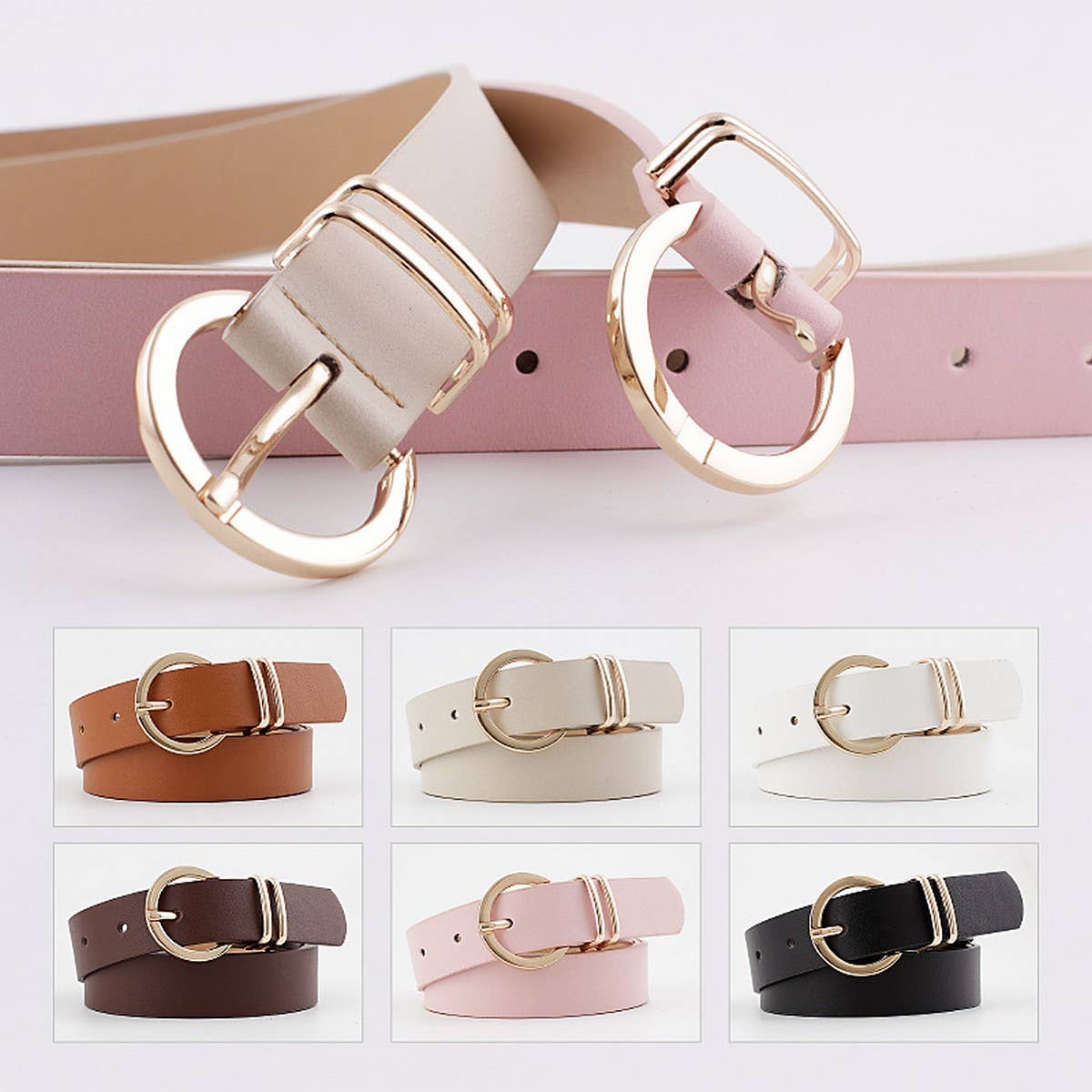 Retro Buckle Belt