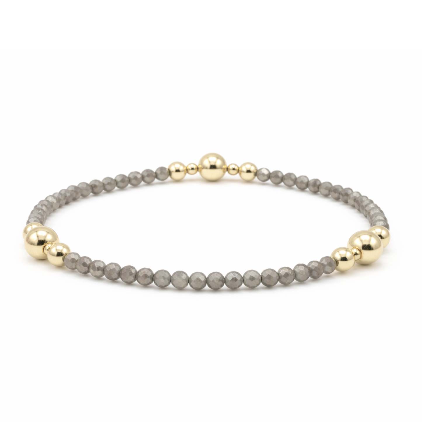 The Nantucket Shimmer Gray Bracelet