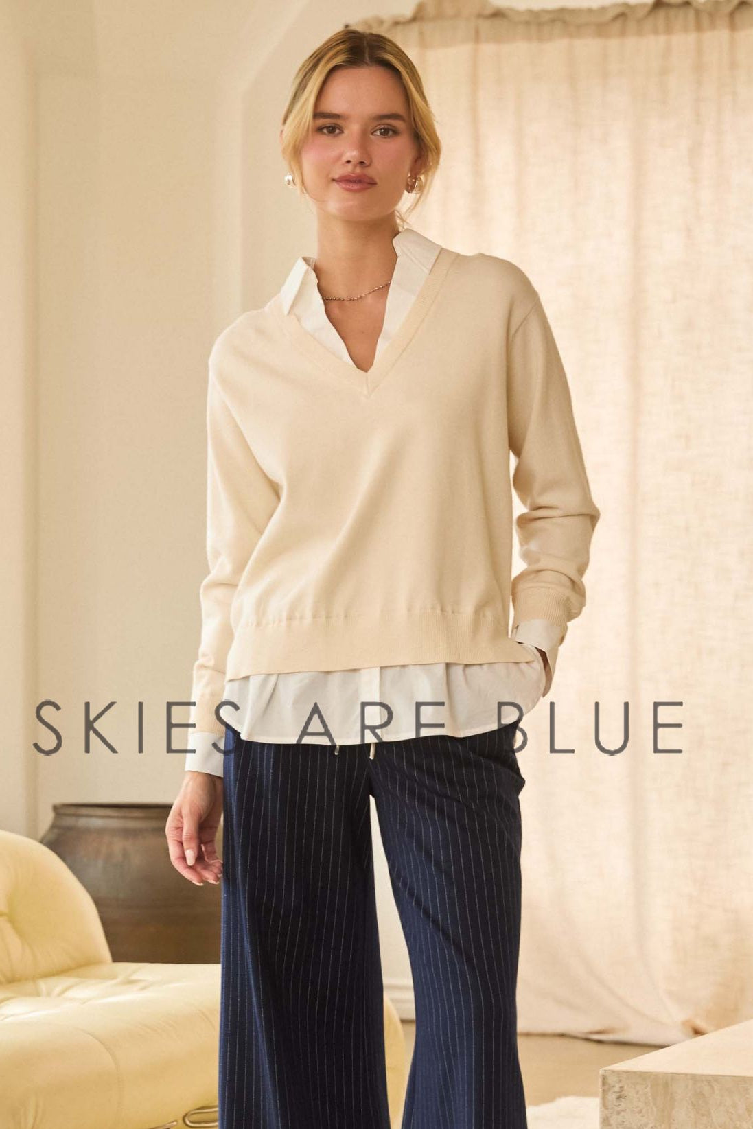 Iris's Layered Blouse