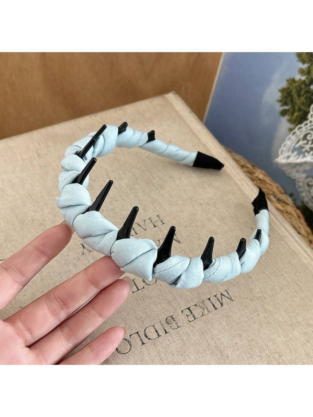 Vintage Style Checkered Headband