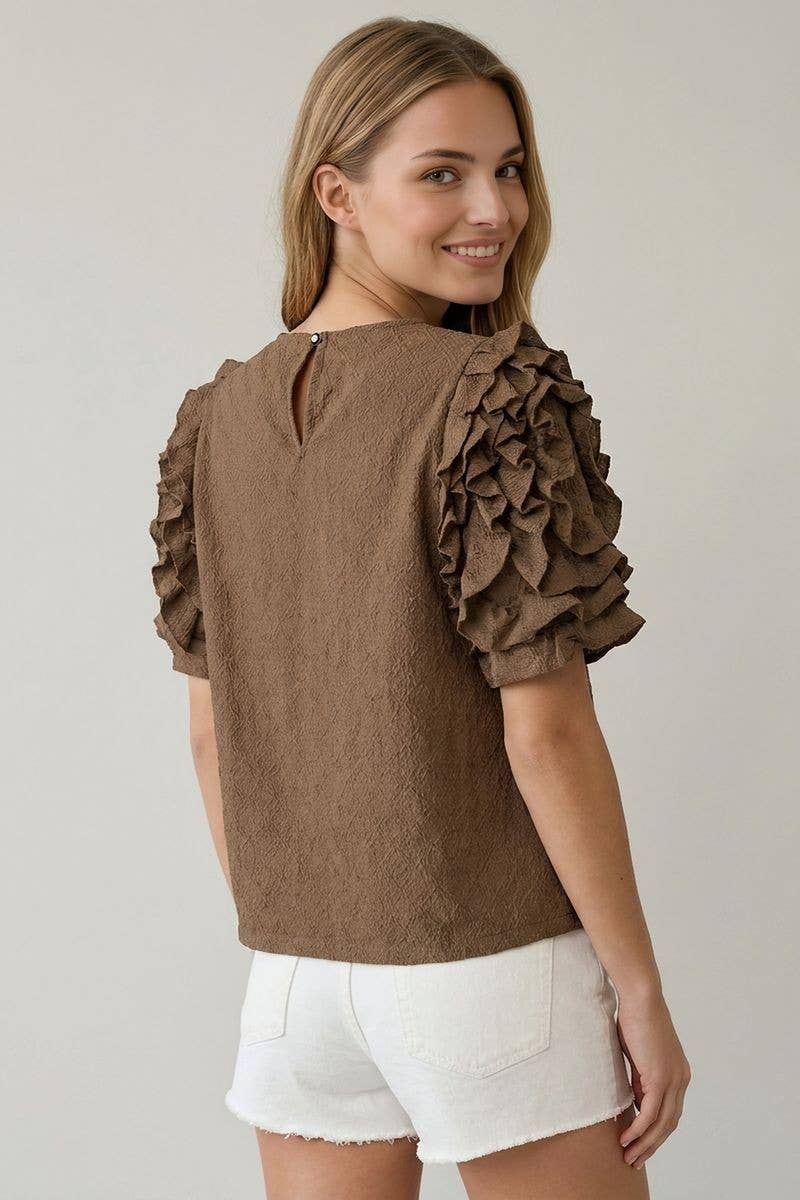 Scarlet's Ruffle Top