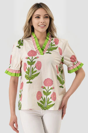 Lori Poplin Blouse