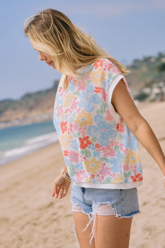 Donna's Floral Top