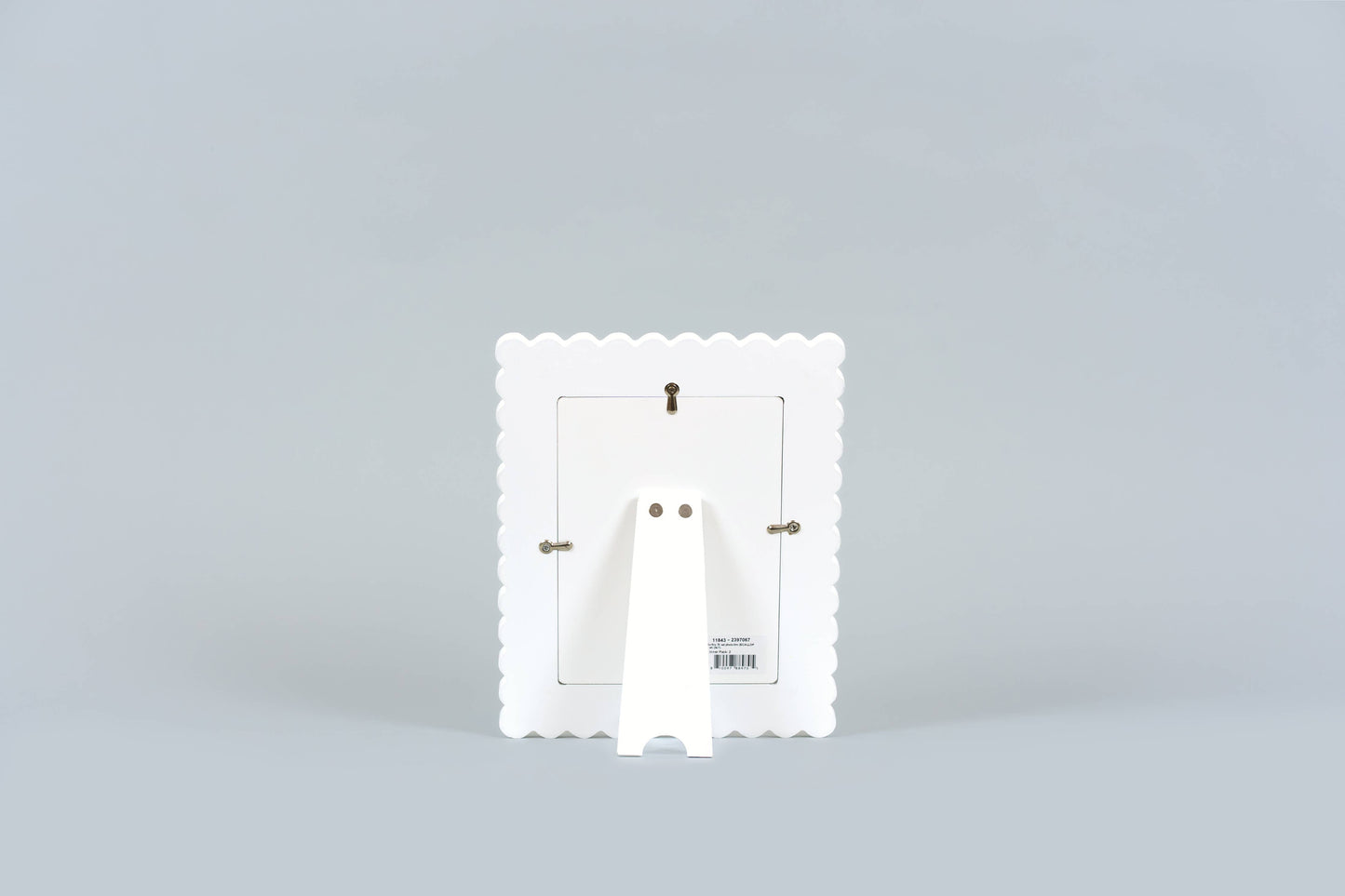 White Scallop 5X7 Frame