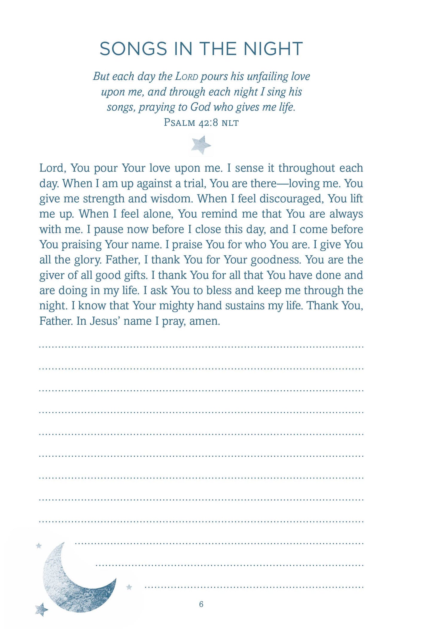Nighttime Conversations with God