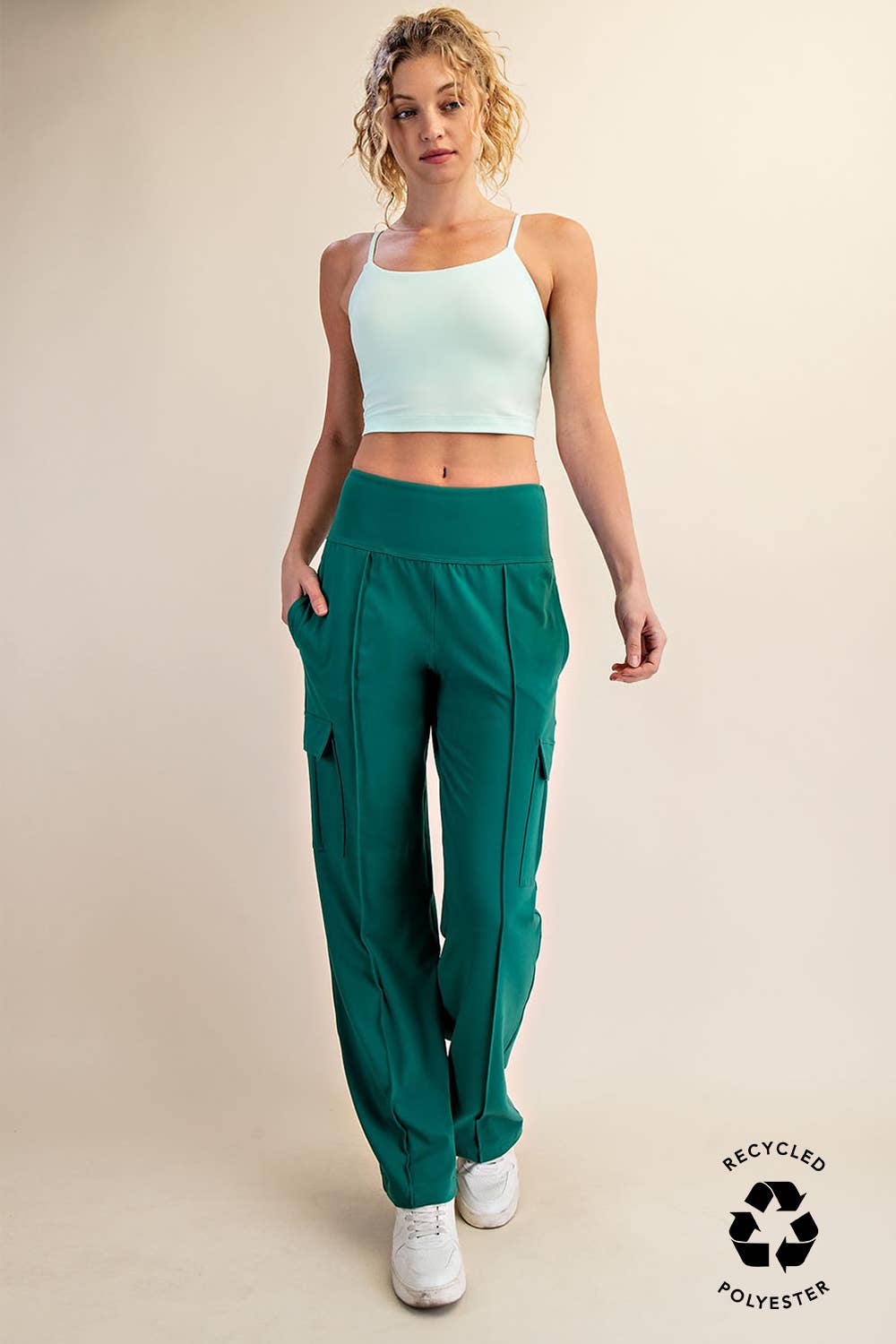 Kelly Green Cargo Pants