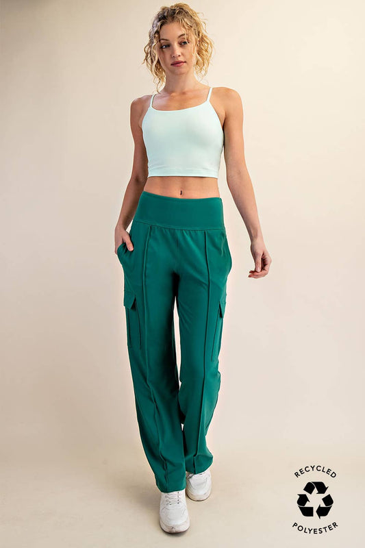 Kelly Green Cargo Pants