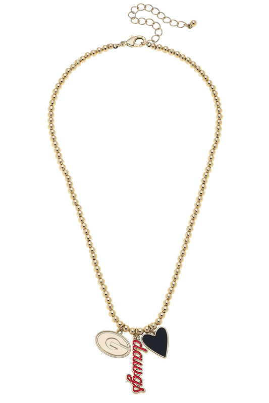 UGA Charm Necklace