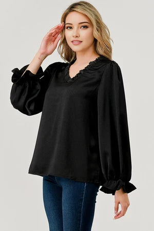 Lena Satin Top
